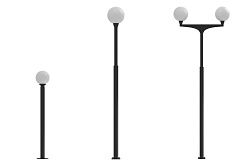 Уличный светодиодный парковый светильник «Эколюмен Парк Пегас 1»