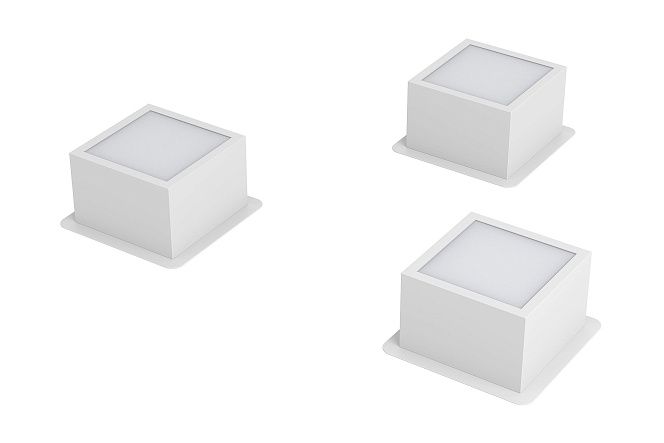 Светодиодный светильник Эколюмен ARM-Грильято-Домино-16-75х75.3