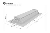 Светодиодный светильник для автозаправочных станций Эколюмен АЗС-SZ-42-500