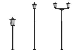 Уличный светодиодный парковый светильник «Эколюмен Парк Нева 1»