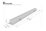 Светодиодные встраиваемые профильные светильники Эколюмен Ритейл-ARM-VS-50/1000