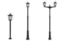 Уличный светодиодный парковый светильник «Эколюмен Парк Нева 2»