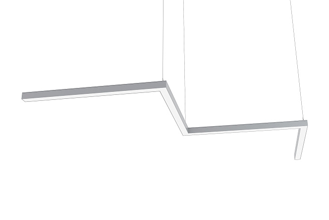 Светодиодный светильник Эколюмен Ритейл-Граффити-VS-125/1200.4