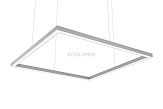 Светодиодный светильник Эколюмен Ритейл-Квадро S-VS-200/4500.4-STD OPL Y5 E1TM15