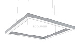 Светодиодный светильник Эколюмен Ритейл-Квадро-VS-100/1000.4