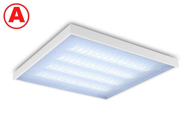 Светодиодный светильник "Армстронг" с аварийным блоком БАП Эколюмен ARM-БАП